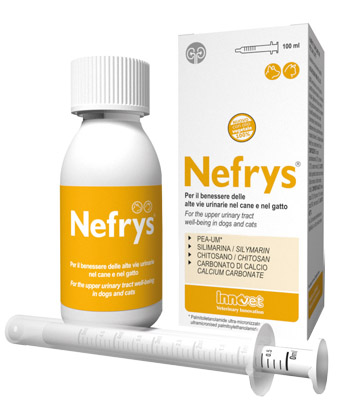 NEFRYS VEG 100 100 ML CON SIRINGA DOSATRICE ALIMENTO COMPLEMENTARE PER CANI E GATTI - pharmaluna