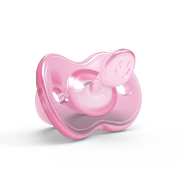 NUVITA ORTOHOSOFT SUCCHIETTO CON TETTARELLA ORTODONTICA ROSA - pharmaluna