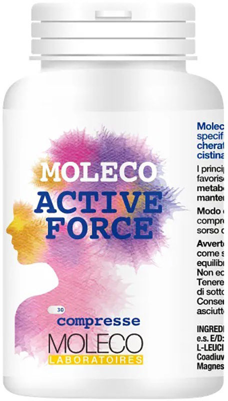 MOLECO ACTIVE FORCE 30 COMPRESSE - pharmaluna