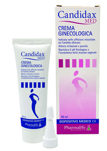 CANDIDAX MED CREMA GINECOLOGICA 50 ML - pharmaluna