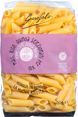GAROFALO PENNE RIGATE SENZA GLUTINE 400 G - pharmaluna