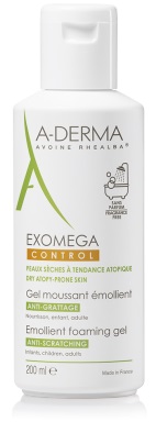 EXOMEGA CONTROL GEL DETERGENTE EMOLLIENTE 200 ML - pharmaluna