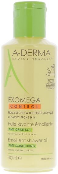 EXOMEGA CONTROL OLIO DETERGENTE 200 ML - pharmaluna