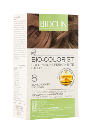 BIOCLIN BIO COLORIST 8 BIONDO CHIARO - pharmaluna
