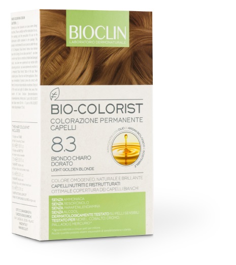 BIOCLIN BIO COLORIST 8,3 BIONDO CHIARO DORATO - pharmaluna