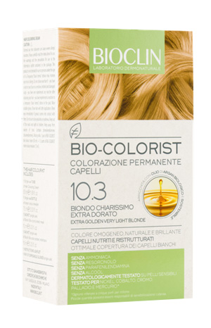 BIOCLIN BIO COLORIST 10,3 BIONDO CHIARISSIMO EXTRA DORATO - pharmaluna