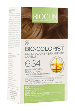 BIOCLIN BIO COLORIST 6,34 BIONDO SCURO DORATO RAME - pharmaluna