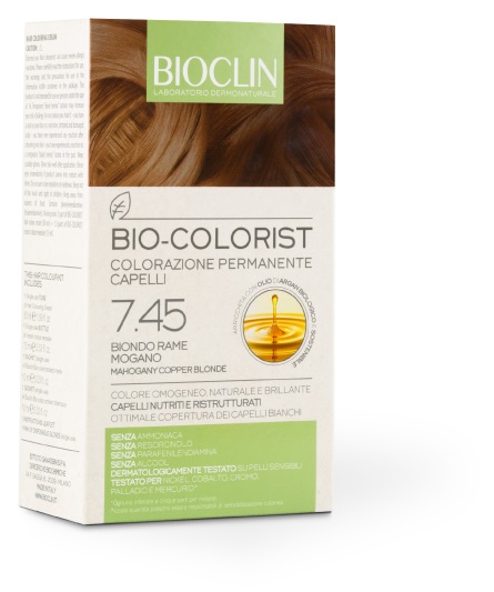 BIOCLIN BIO COLORIST 7,45 BIONDO RAME MOGANO - pharmaluna