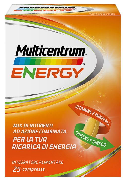 MULTICENTRUM MC ENERGY 25 COMPRESSE - pharmaluna