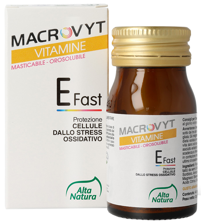 MACROVYT VITAMINA E 40 COMPRESSE FAST - pharmaluna