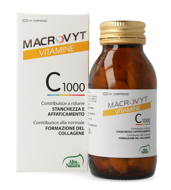 MACROVYT VITAMINA C 1000 FAST & SLOW 30 COMPRESSE - pharmaluna