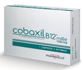 COBAXIL B12 1000 MCG 5 COMPRESSE SUBLINGUALI - pharmaluna