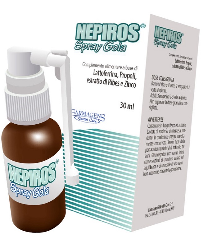 NEPIROS SPRAY GOLA 30 ML NUOVA FORMULA - pharmaluna