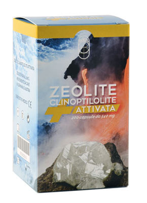 ZEOLITE CLINOPTILOLITE ATTIVATA SUPREMA 200 CAPSULE 540 MG 108 G - pharmaluna