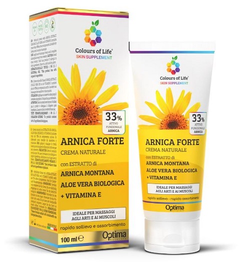 COLOURS OF LIFE SKIN SUPPLEMENT ARNICA FORTE 33% CREMA 100 ML - pharmaluna