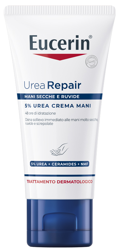 EUCERIN UREAREP CREMA MANI 5% 30 ML - pharmaluna