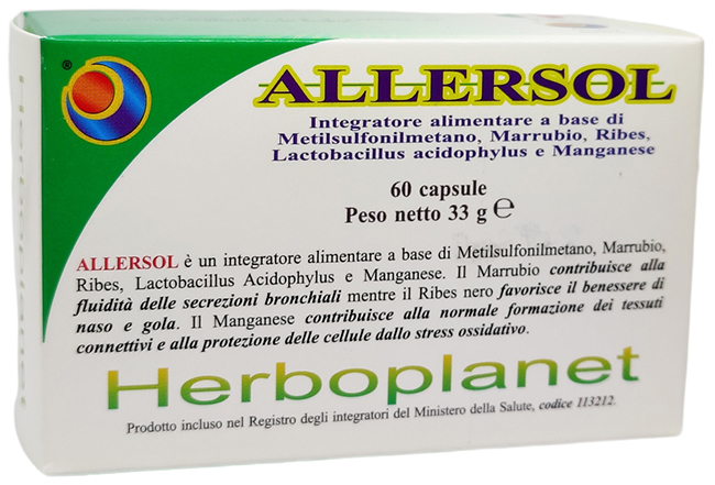ALLERSOL 60 CAPSULE - pharmaluna
