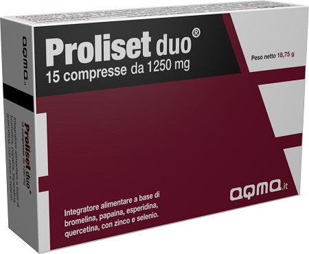 PROLISET DUO 15 COMPRESSE - pharmaluna