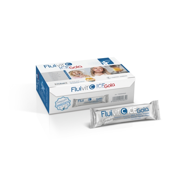 FLUIVIT C ICE GOLA 12 STICKPACK 12 ML - pharmaluna