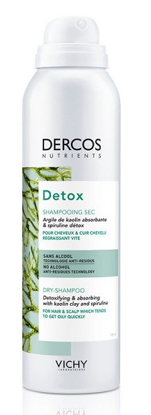 DERCOS NUTRIENTS SHAMPOO SECCO DETOX 150 ML - pharmaluna