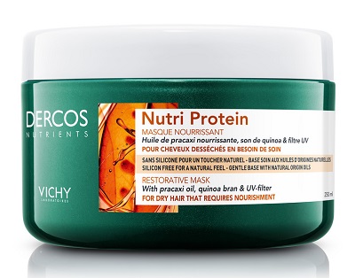 DERCOS NUTRIENTS MASCHERA NUTRI PROTEIN 250 ML - pharmaluna