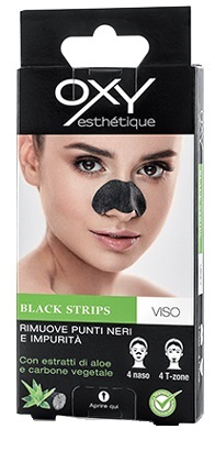 OXY BLACK STRIPS 8 PEZZI - pharmaluna