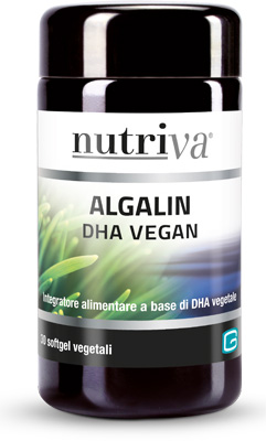 NUTRIVA ALGALIN DHA VEGAN 30 SOFTGEL VEGETALI - pharmaluna