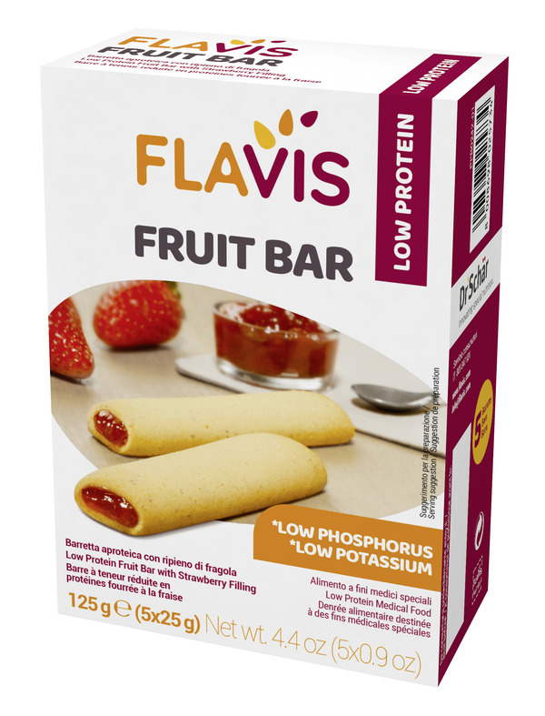 MEVALIA FLAVIS FRUIT BAR 125 G - pharmaluna