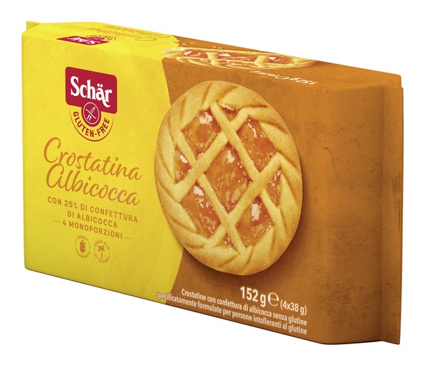 SCHAR CROSTATINA ALBICOCCA 4 X 38 G - pharmaluna
