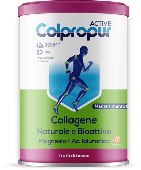 COLPROPUR ACTIVE FRUTTI DI BOSCO 345 G - pharmaluna