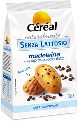 CEREAL MADELEINE PEPITE CIOCCOLATO NATURALMENTE SENZA LATTOSIO 210 G - pharmaluna