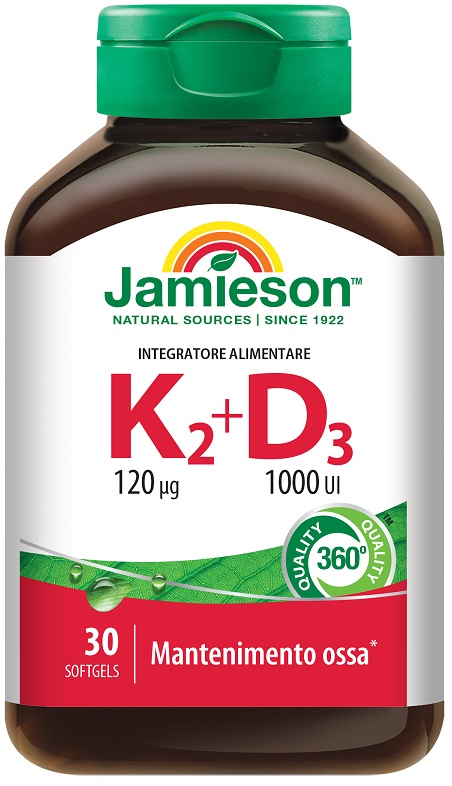 JAMIESON K2+D3 30 PERLE - pharmaluna
