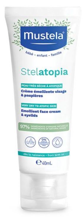 MUSTELA STELATOPIA CREMA EMOLLIENTE VISO 40 ML - pharmaluna
