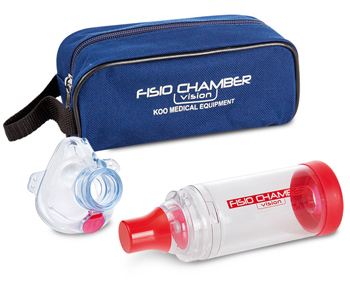 FISIOCHAMBER VISION PLUS CAMERA DI INALAZIONE CON BOCCAGLIO E MASCHERA PERIATRICA - pharmaluna