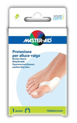 PROTEZIONE MASTER-AID IN GEL PER ALLUCE VALGO 1 PEZZO - pharmaluna