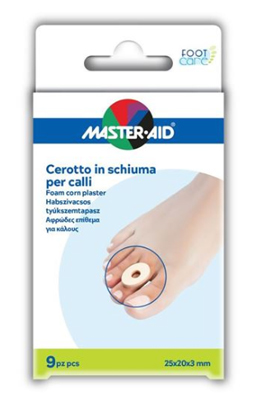 PROTEZIONE MASTER-AID IN SCHIUMA PER CALLI SPESSORE 3 MM 9 PEZZI - pharmaluna