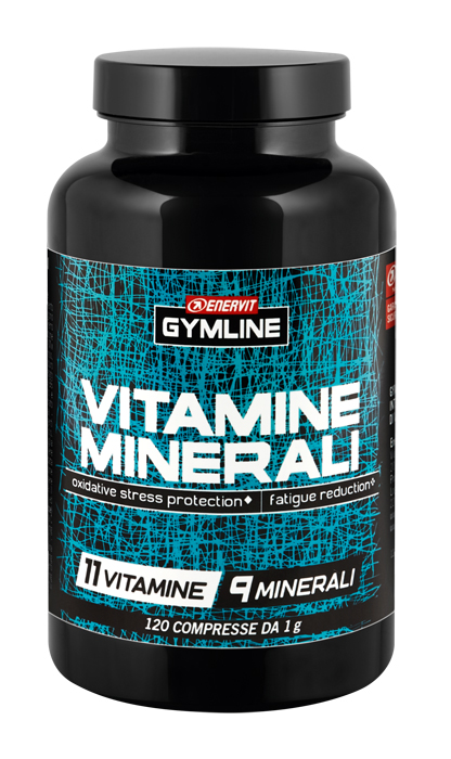 GYMLINE VITAMINE/MINERALI 120 COMPRESSE - pharmaluna