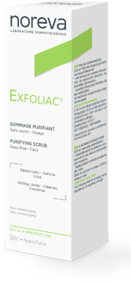 EXFOLIAC GOMMAGE PURIFIANT 50 ML - pharmaluna