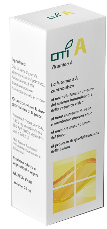 OTI A VITAMINA A GOCCE 20ML - pharmaluna