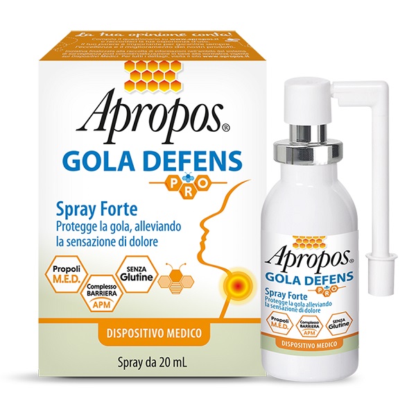 APROPOS GOLA DEFENS PRO SPRAY NO ALCOL 20 ML - pharmaluna