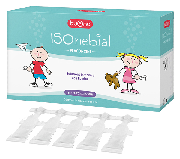 ISONEBIAL FLACONCINI SOLUZIONE ISOTONICA 0,9% CON AGGIUNTA DI ECTOINA 20X5 ML - pharmaluna