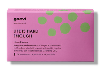 GOOVI LIFE IS HARD ENOUGH RITMO DI DONNA 28 COMPRESSE - pharmaluna