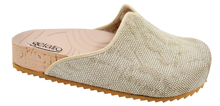 GELATO PANTOFOLA WOODSTOCK SOFT SABBIA 39/40 - pharmaluna