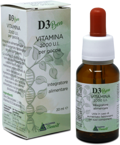 D3 BEN VITAMINA 20 ML - pharmaluna