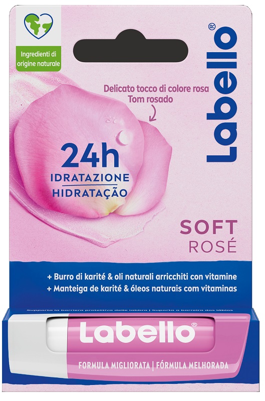 LABELLO SOFT ROSE 5,5 ML - pharmaluna