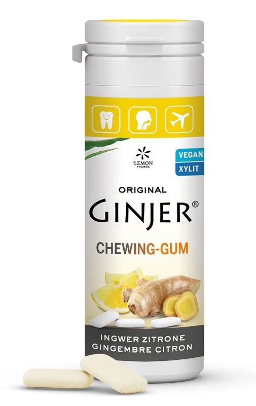 LEMON PHARMA GOMME GINJER E LIMONE 36 G - pharmaluna