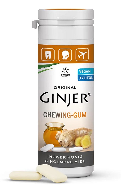 LEMON PHARMA GOMME GINJER E MIELE 36 G - pharmaluna