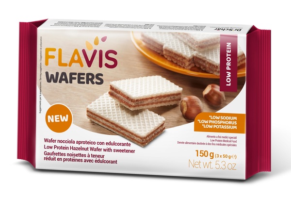 MEVALIA FLAVIS WAFER NOCCIOLA 150 G - pharmaluna
