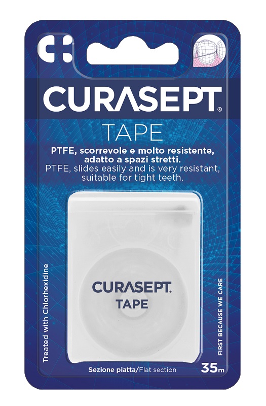 CURASEPT FLOSS PTFE TAPE CLOREXIDINA - pharmaluna