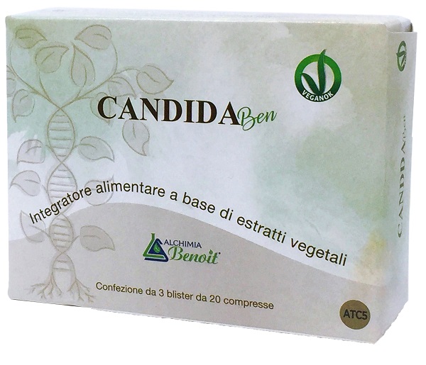 CANDIDA BEN 60 COMPRESSE - pharmaluna